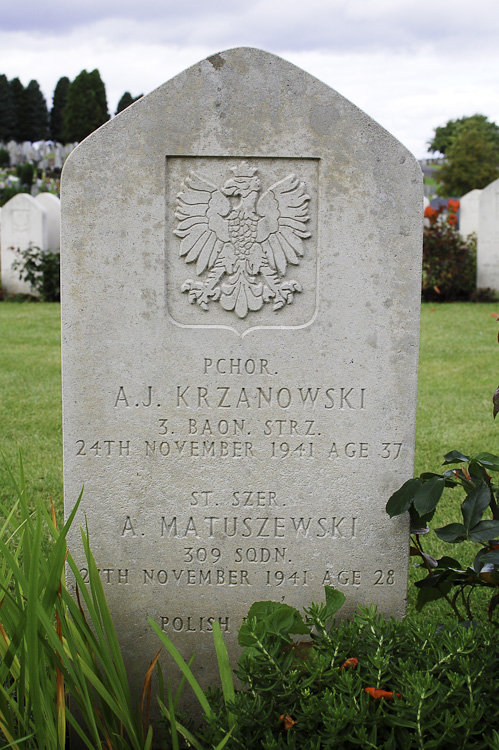 Aleksander Matuszewski Polish War Grave