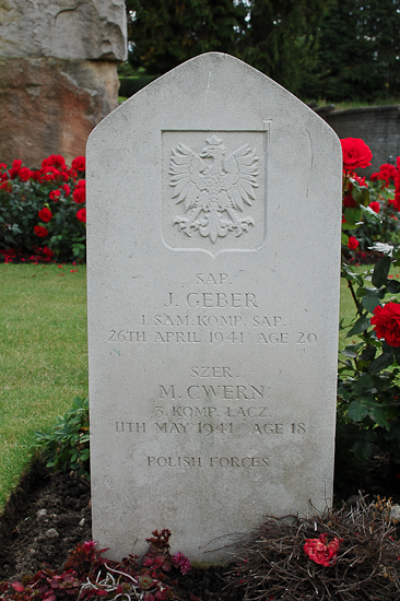 J Geber Polish War Grave