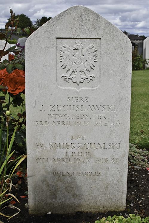 Waclaw Smierzchalski Polish War Grave