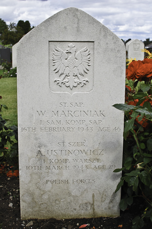 Wojciech Marciniak Polish War Grave