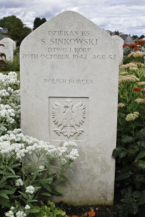 Stanislaw Piotr Sinkowski Polish War Grave