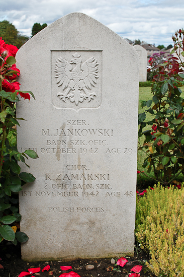 Karol Zamarski Polish War Grave