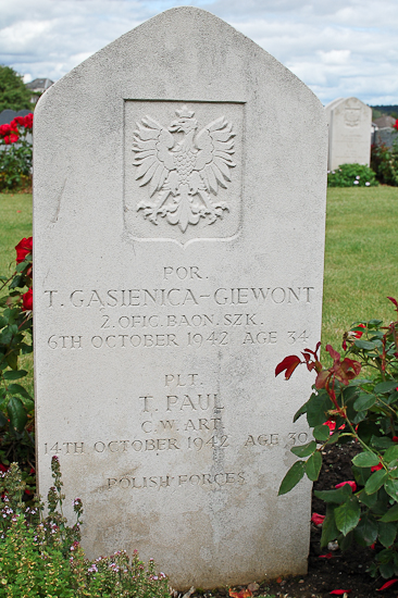 Tadeusz Gąsienica-Giewont Polish War Grave