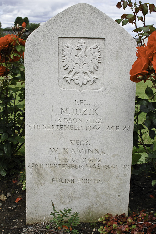 Wandalin Kamiński Polish War Grave