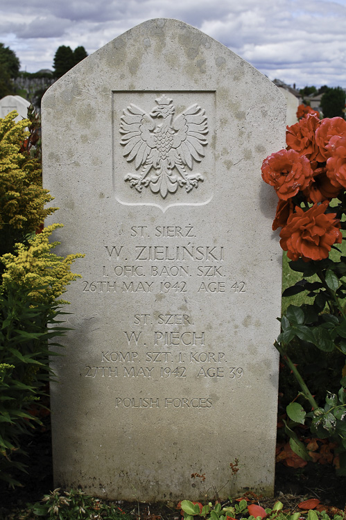 Wladyslaw Zielinski Polish War Grave