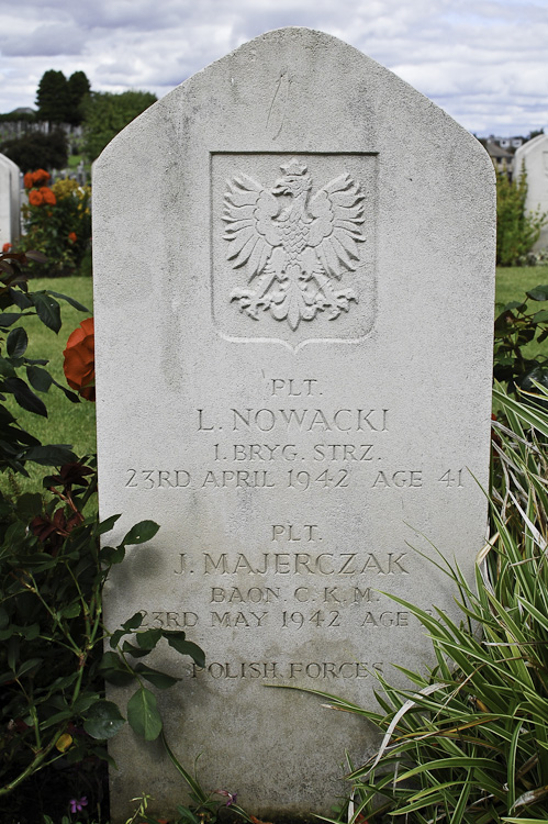 Leon Nowacki Polish War Grave