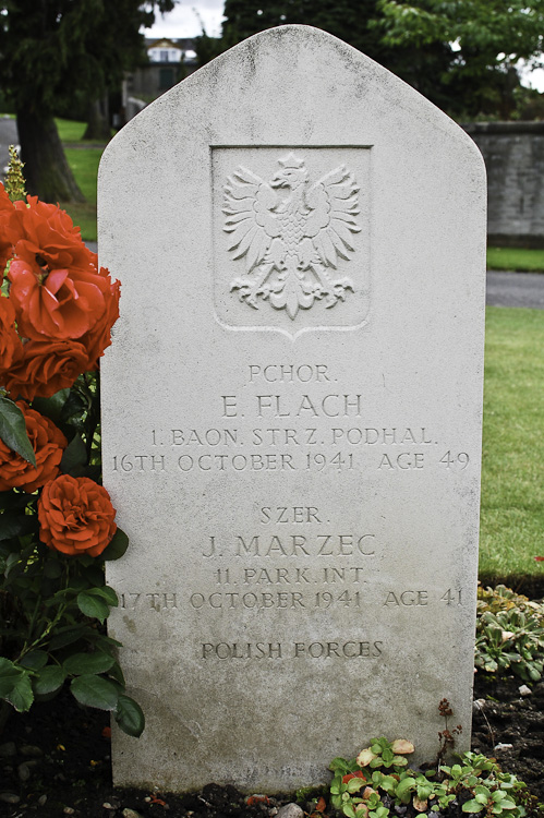 Emil Flach Polish War Grave