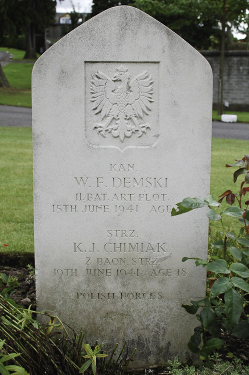 Władysław Franciszek Demski Polish War Grave