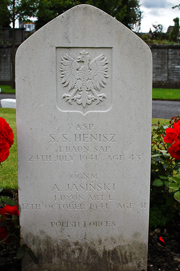 Stanisław Seweryn Henisz Polish War Grave