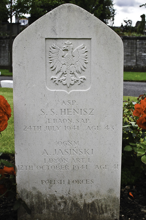 Alojzy Jasiński Polish War Grave