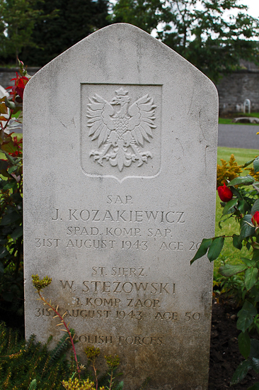 Józef Kozakiewicz Polish War Grave