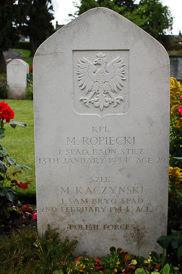 Mieczyslaw Ropiecki Polish War Grave