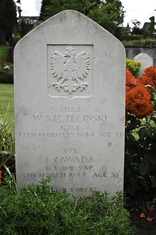 Jan Zawada Polish War Grave