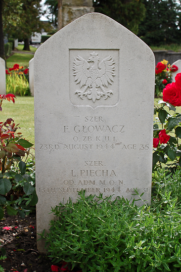 Franciszek Głowacz Polish War Grave