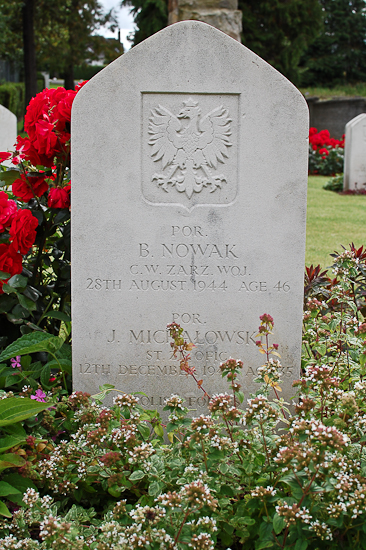 Bronislaw Nowak Polish War Grave