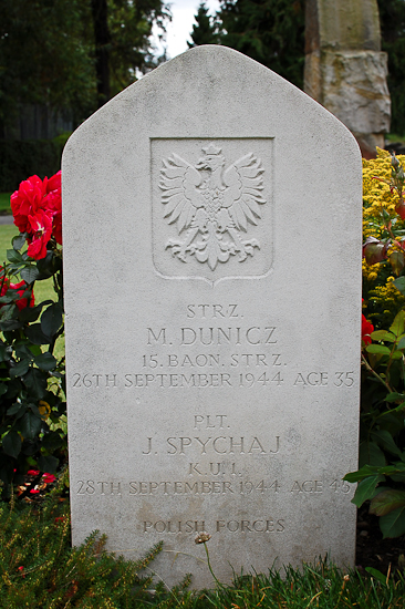 Michał Dunicz Polish War Grave