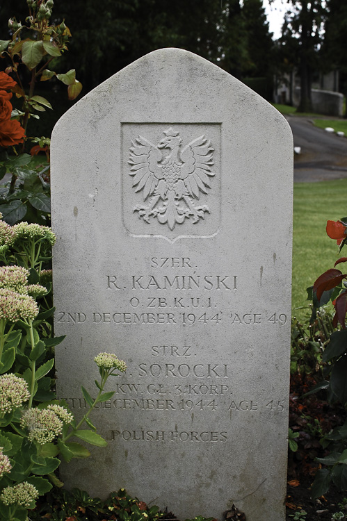 Robert Kamiński Polish War Grave