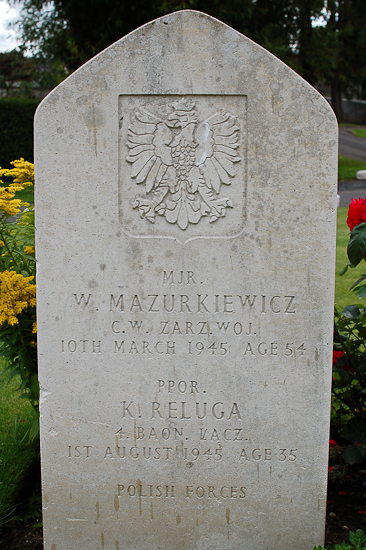 Kazimierz Reluga Polish War Grave
