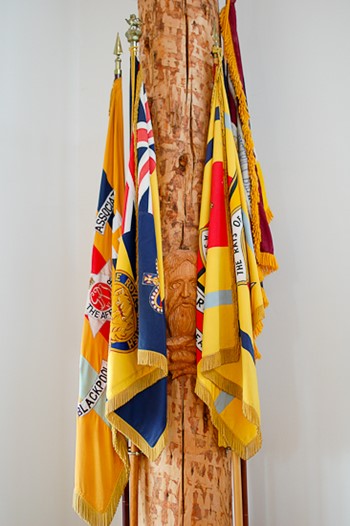 Chapel Pillars, National Memorial Arboretum, Staffordshire