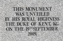 Duke of Kent - Polish Armed Forces Memorial