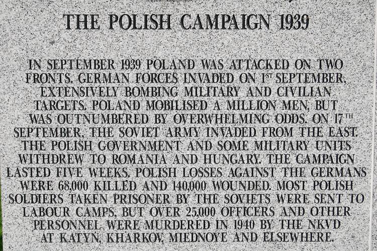 Polish Campaign 1939 - Polish Armed Forces Memorial