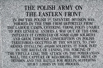 Polish Army on the Eastern Front - Polish Armed Forces Memorial