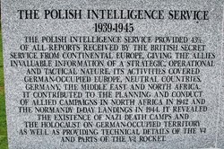 Polish Intelligence Service - Polish Armed Forces Memorial
