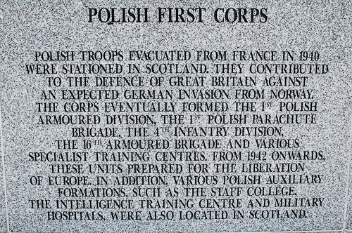 Polish First Corps - Polish Armed Forces Memorial