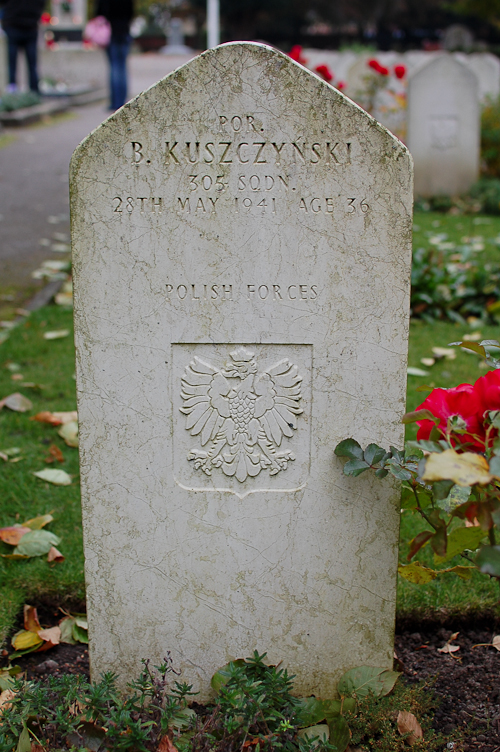 Bronislaw Kuszczynski Polish War Grave