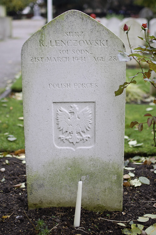 Kazimierz Lenczowski Polish War Grave