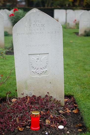 Jan Talik Polish War Grave