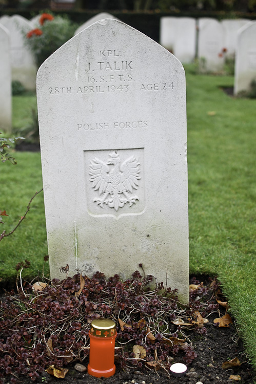 Jan Talik Polish War Grave