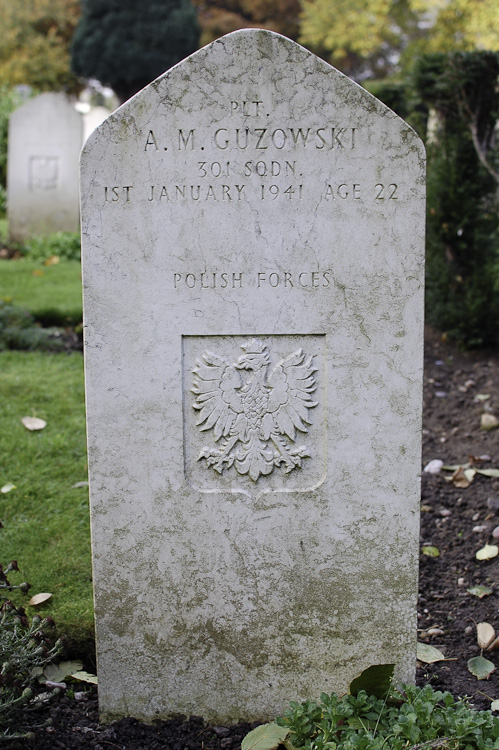 Adam Guzowski Polish War Grave