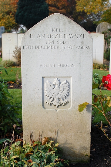 Edward Andrzejewski Polish War Grave