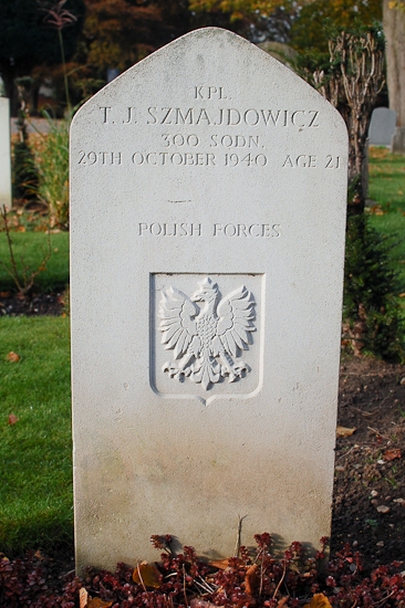 Tadesz Jerzy Szmajdowicz Polish War Grave