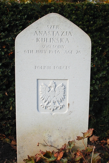 Anastazja Kulinska Polish War Grave