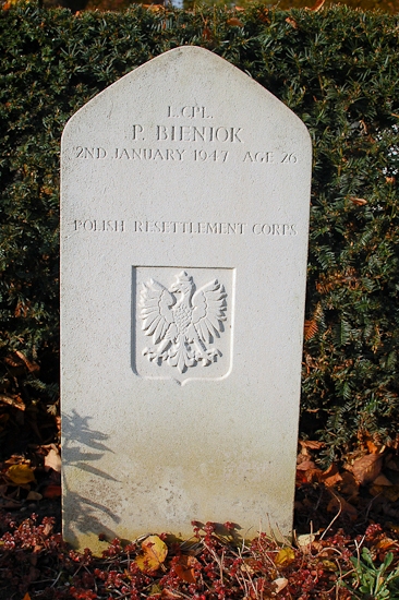 Pawel Bieniok Polish War Grave