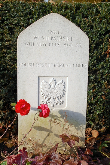 Waclaw Sieminski Polish War Grave