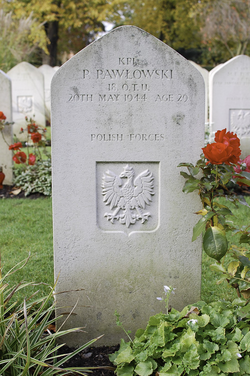 Piotr Pawlowski Polish War Grave