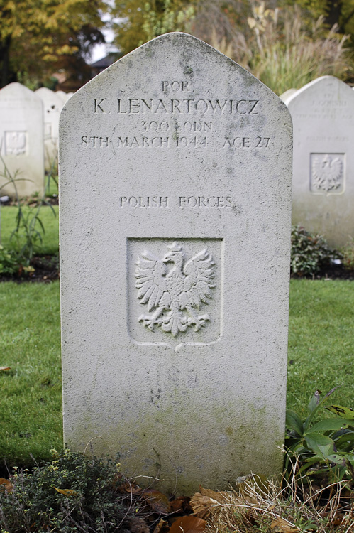 Kazimierz Lenartowicz Polish War Grave