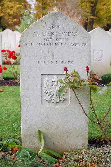 Gustaw Liskiewicz Polish War Grave