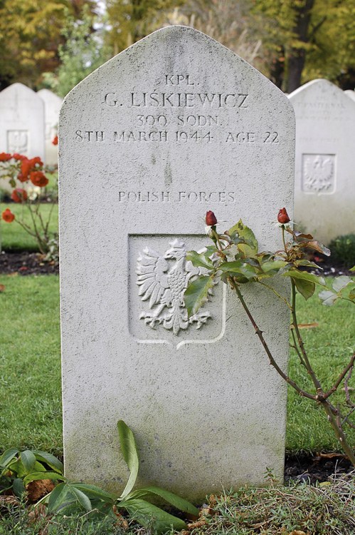 Gustaw Liskiewicz Polish War Grave