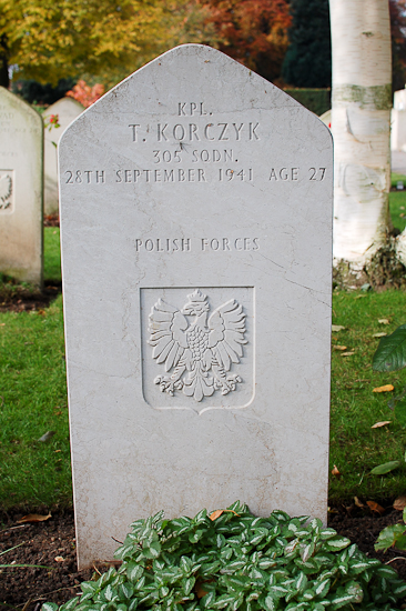 Tadeusz Korczyk Polish War Grave