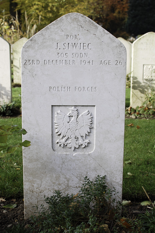 Jan Siwiec Polish War Grave