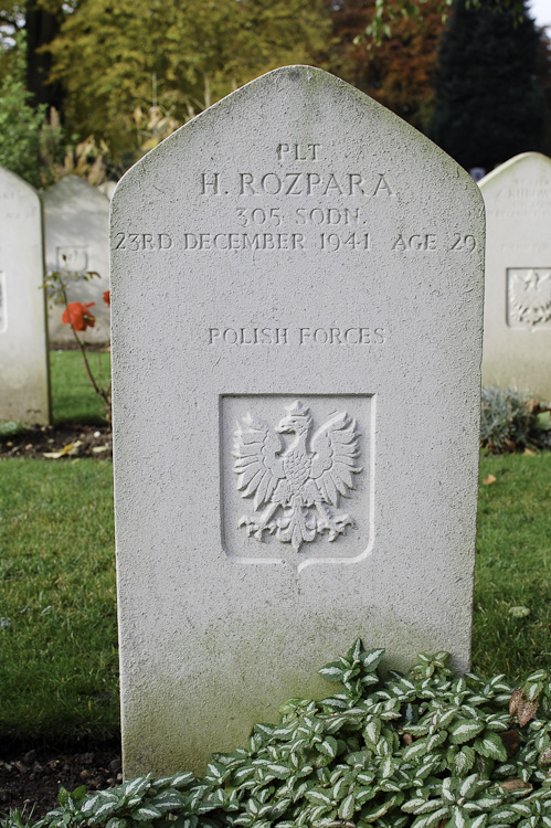 Henryk Rozpara Polish War Grave