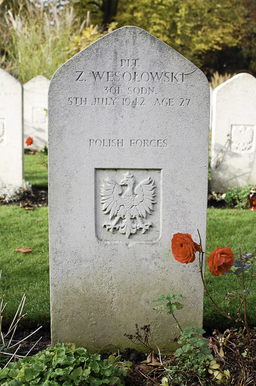 Zygmont Wesolowski Polish War Grave