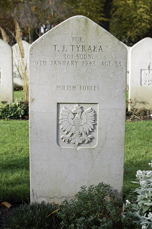 Tadeusz Jan Tyrala Polish War Grave