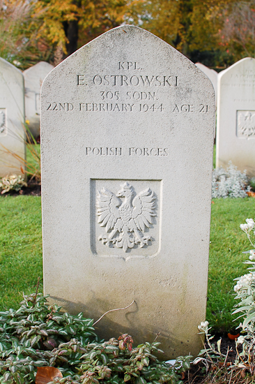 Edmund Ostrowski Polish War Grave