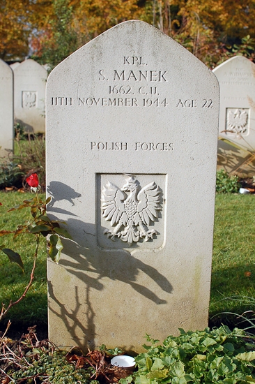Stefan Manek Polish War Grave