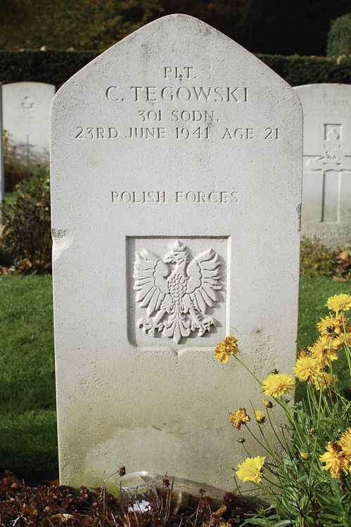 Gzeslaw Tegowski Polish War Grave